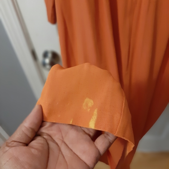 Essence by Mail Peachy Tangerine Colored Dress - Picture 15 of 15